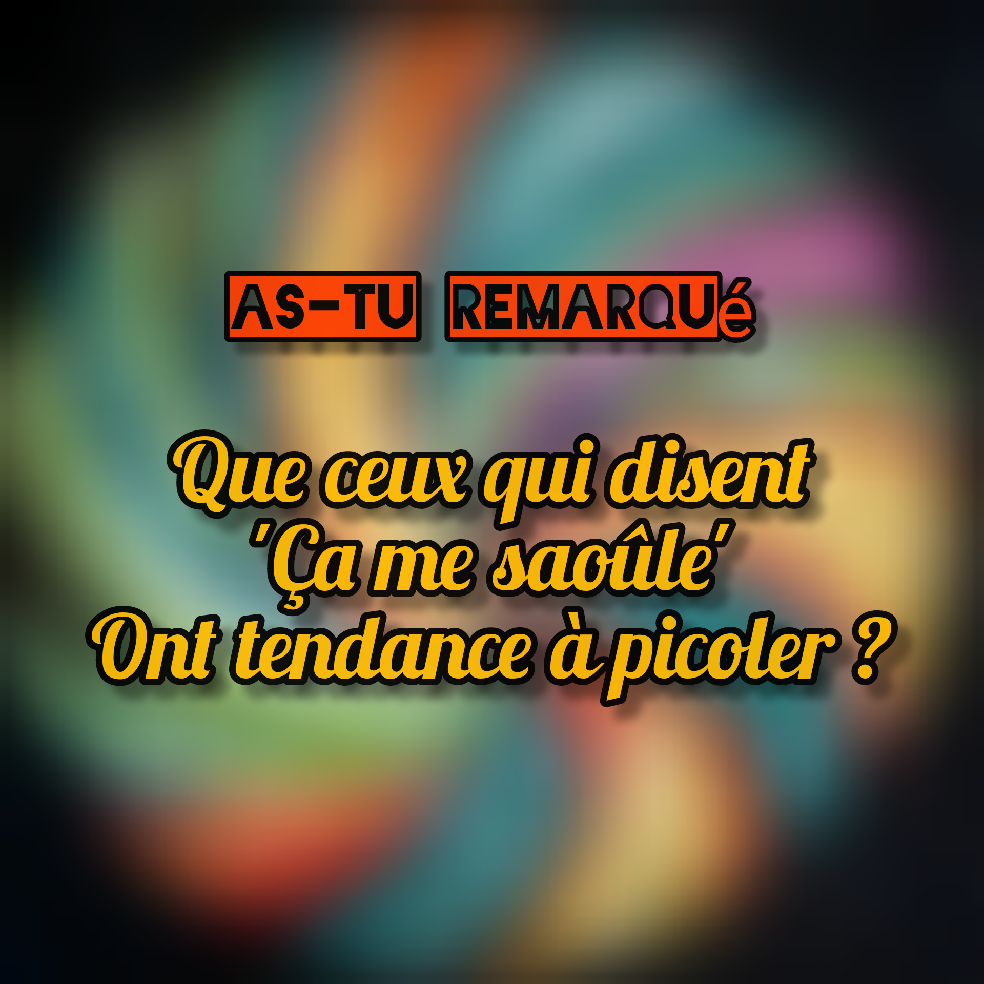 As-tu remarqué ? Regarde et écoute, tu vas apprendre des choses 💡