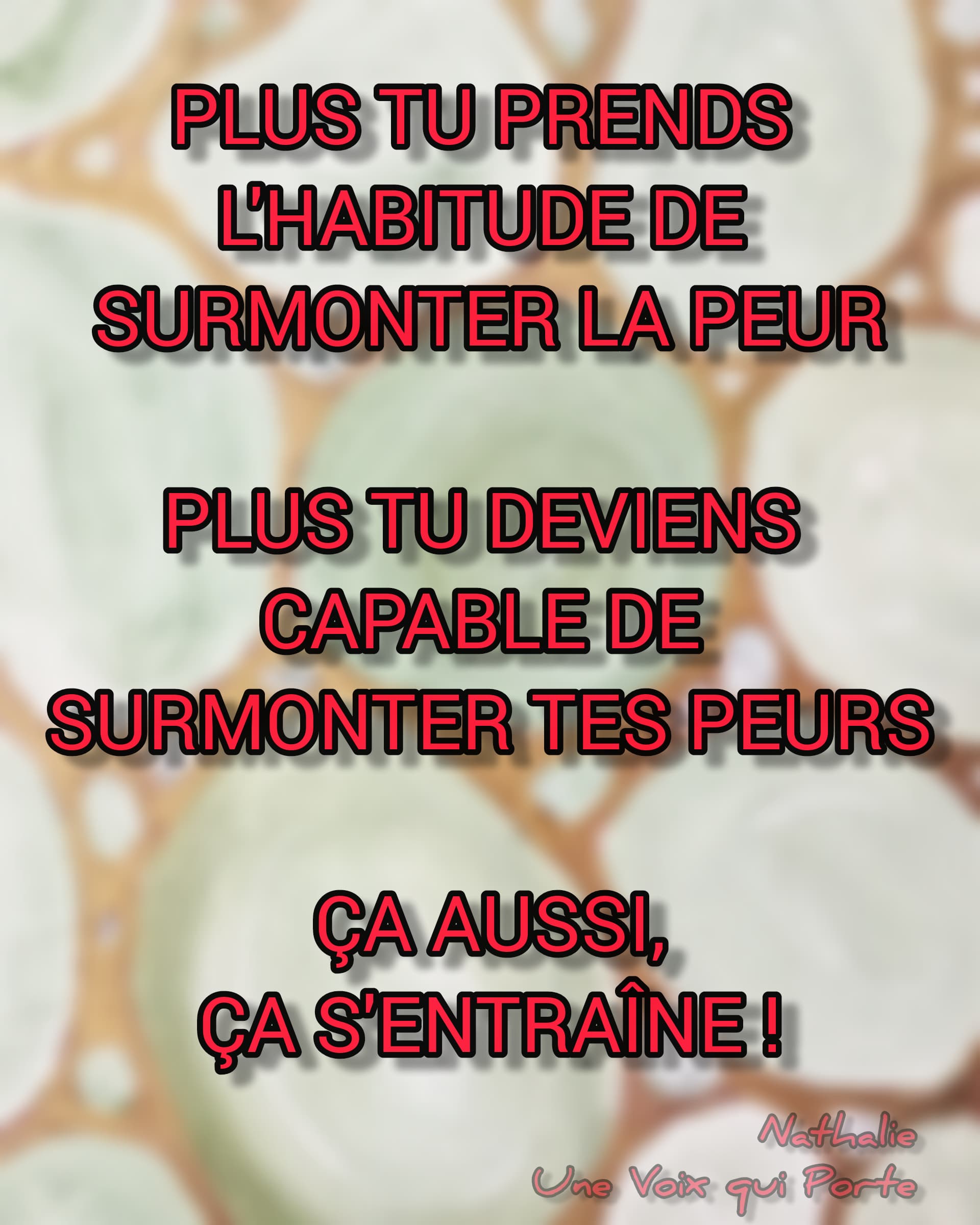 Dépasser la peur
