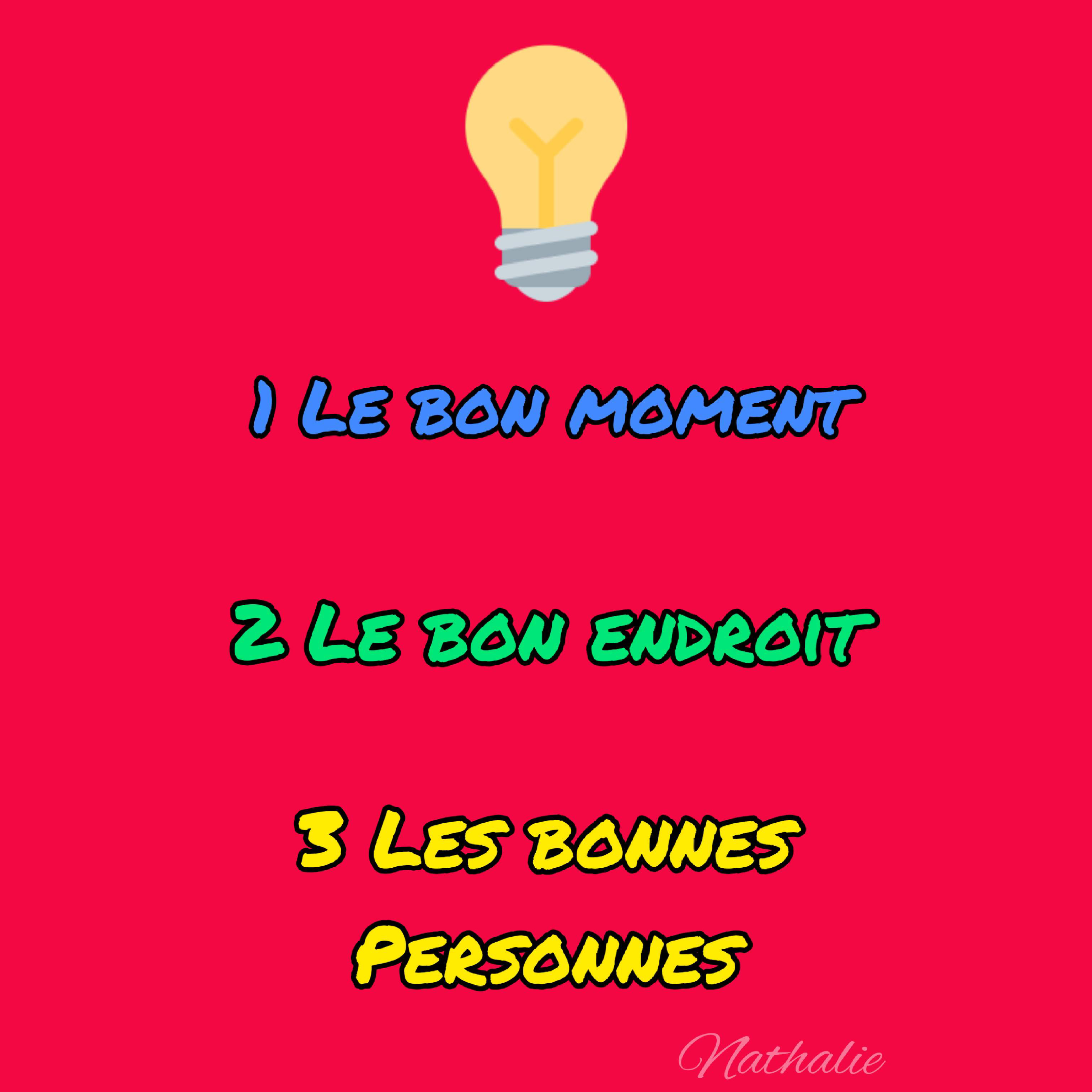 3 facteurs de réussite