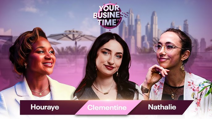 Houraye, Clémentine et Nathalie sur une vignette d'événement