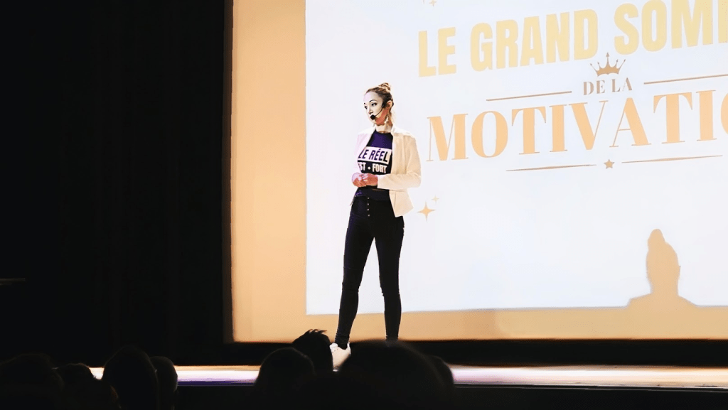 Nathalie Aufrère en conférence