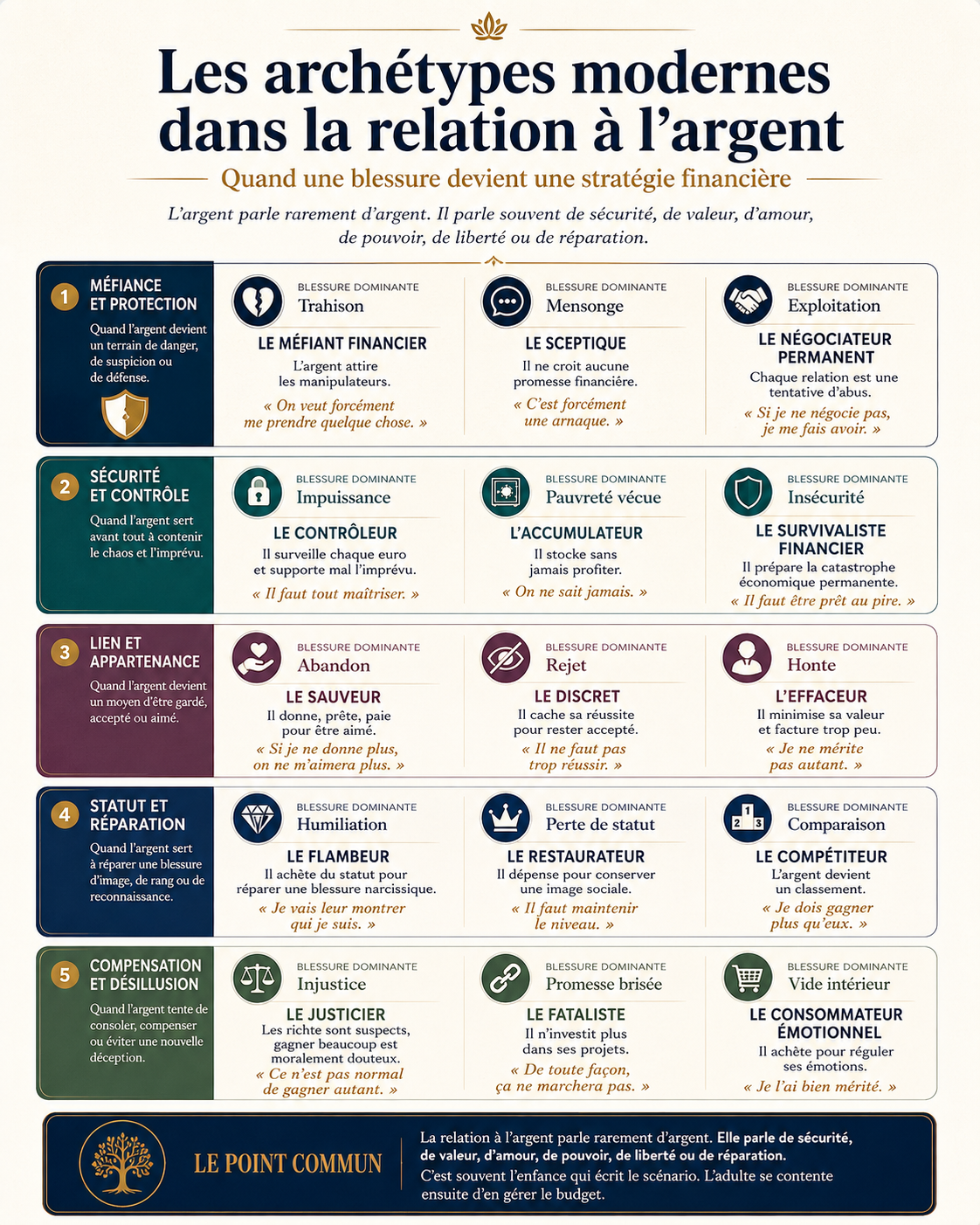 Quel archétype pilote votre relation à l’argent ? Faites le quiz