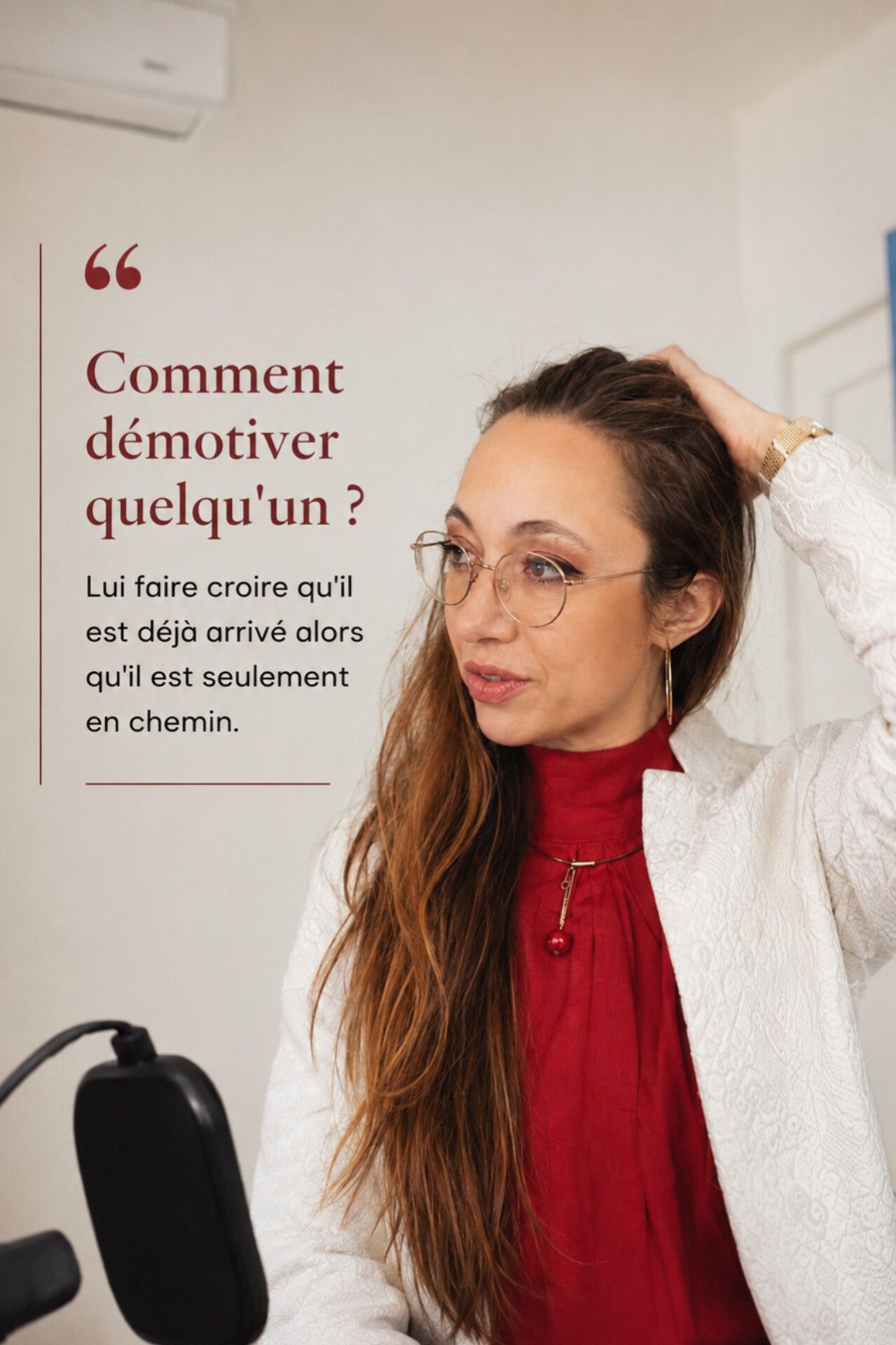 Comment démotiver quelqu’un ? Lui faire croire qu’il est déjà arrivé